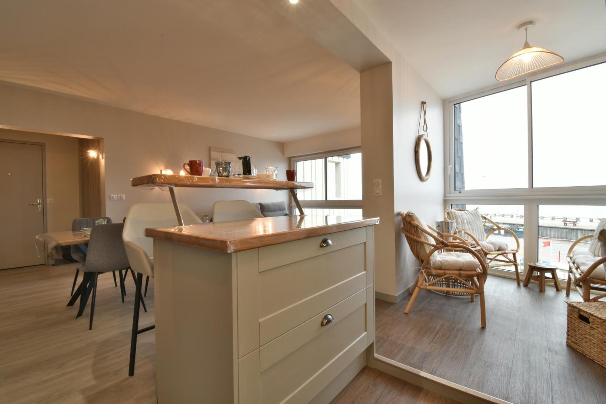 Appartement Renove Avec Vue Sur Mer A Fecamp ! מראה חיצוני תמונה