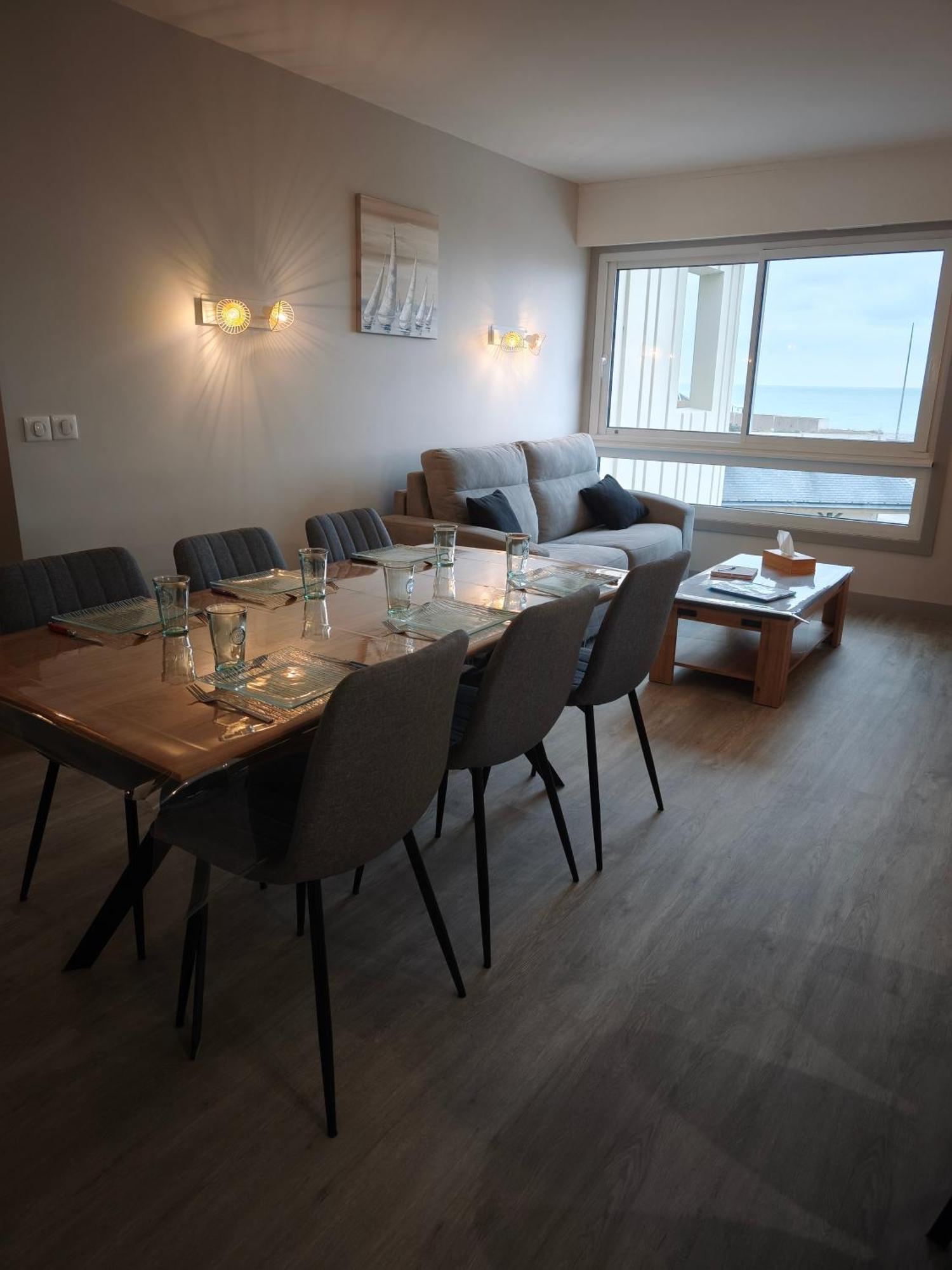 Appartement Renove Avec Vue Sur Mer A Fecamp ! מראה חיצוני תמונה