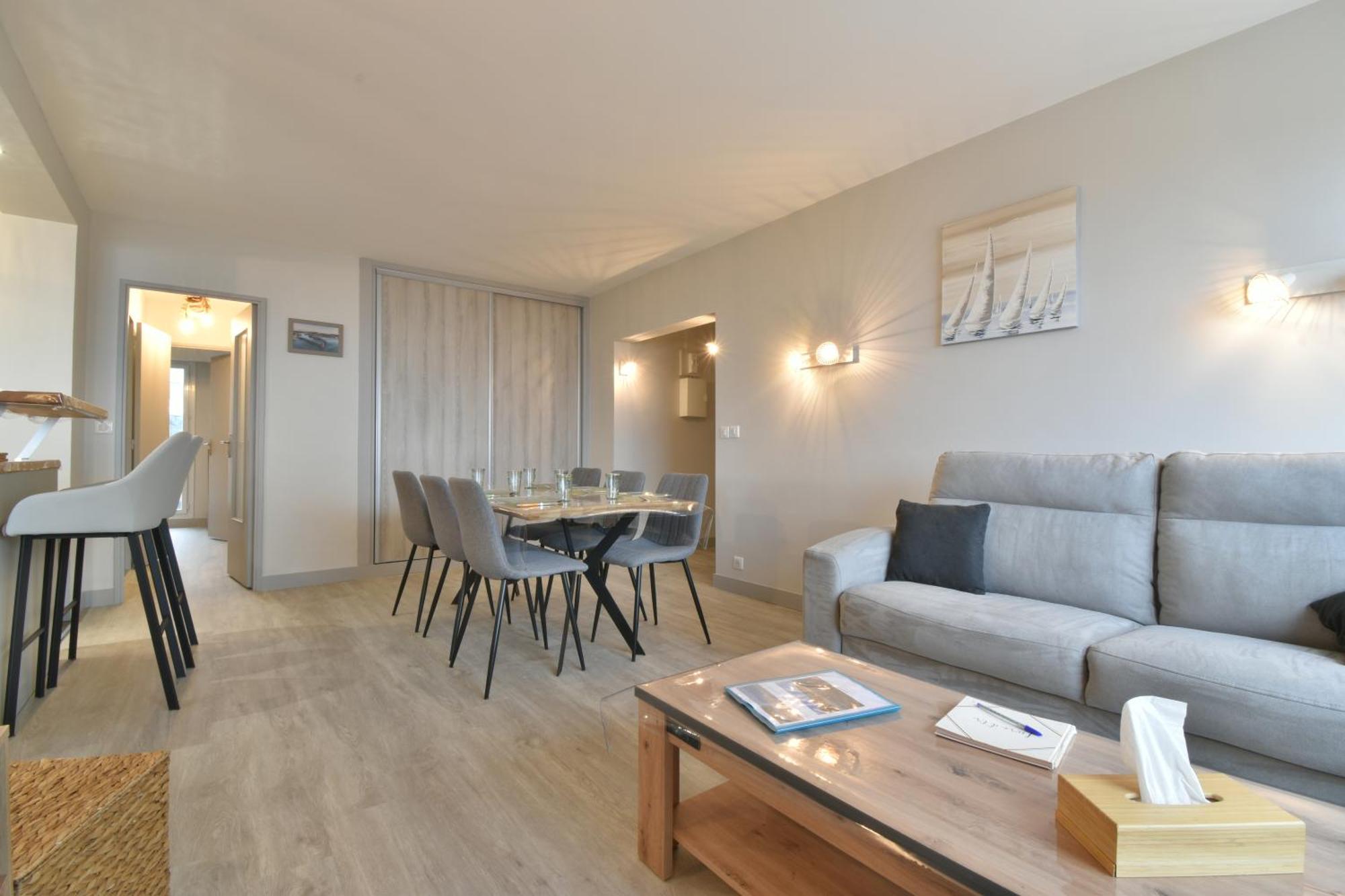 Appartement Renove Avec Vue Sur Mer A Fecamp ! מראה חיצוני תמונה